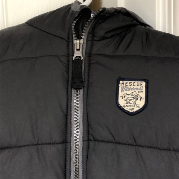 Carter's Black Puffy Coat - Picture 2 of 9